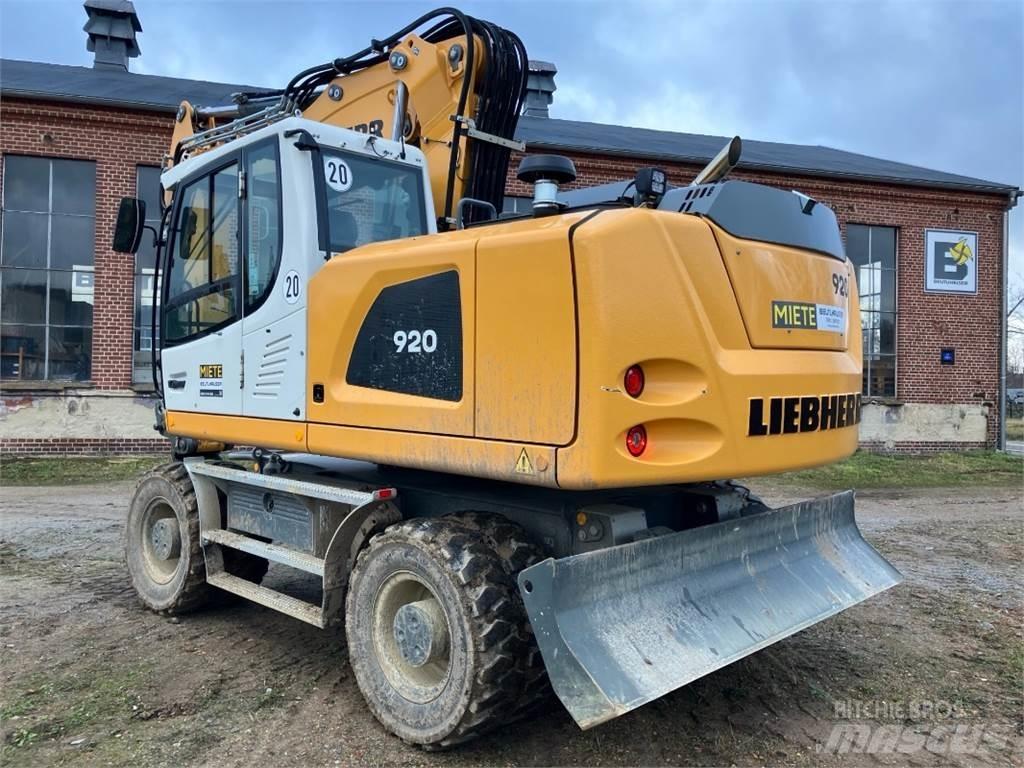 Liebherr A920 Wielgraafmachines