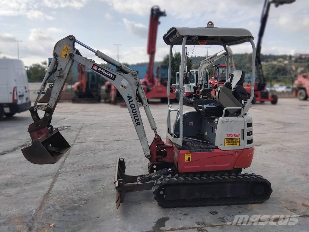 Takeuchi TB 215 R Minigraafmachines < 7t