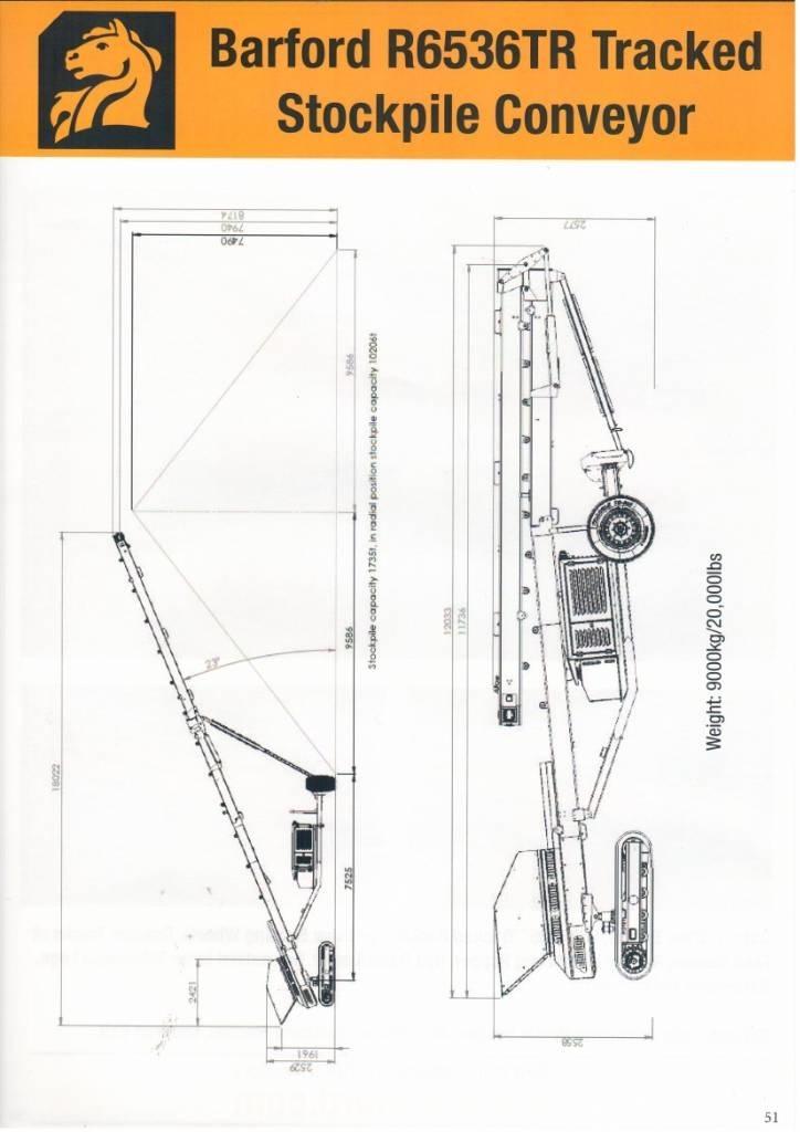 Barford R6536TR Transportbanden