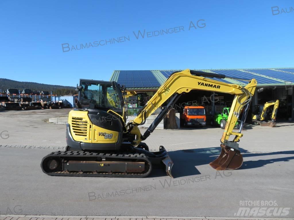 Yanmar Vio 80 Midigraafmachines 7t - 12t