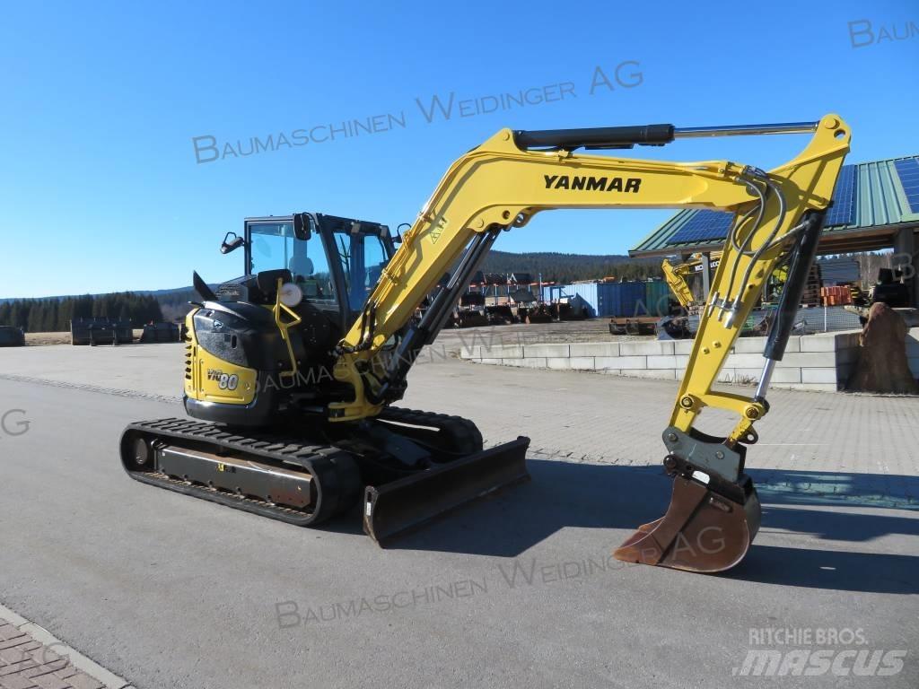 Yanmar Vio 80 Midigraafmachines 7t - 12t