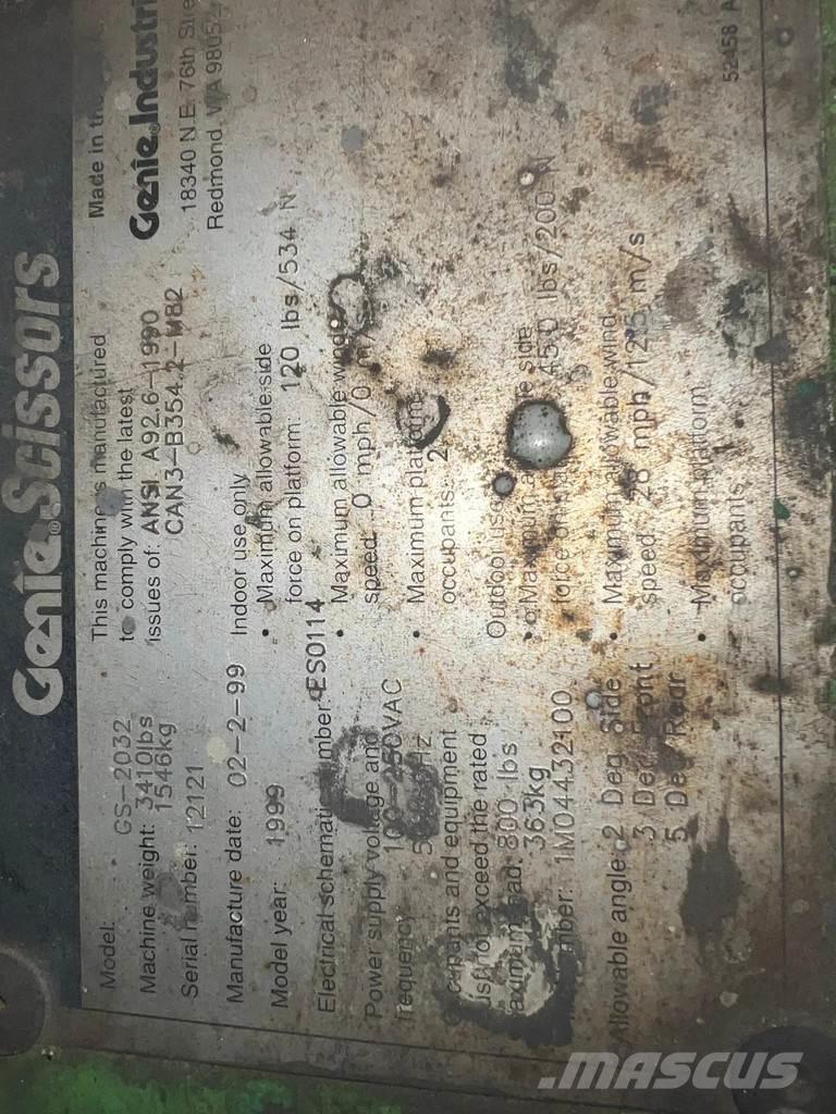 Genie GS-2032 Andere liften en hoogwerkers