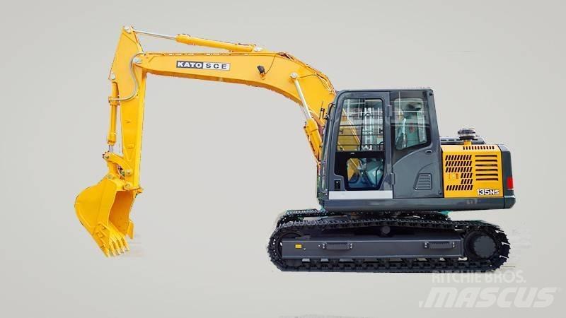 Kato 135 NS Rupsgraafmachines