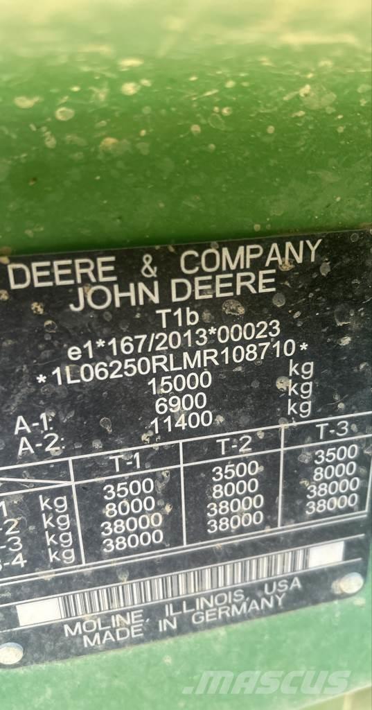 John Deere 6250R Tractoren