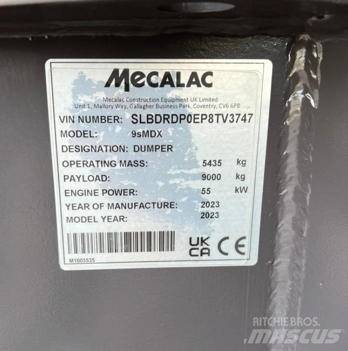 Mecalac 9smdx Knik dumptrucks