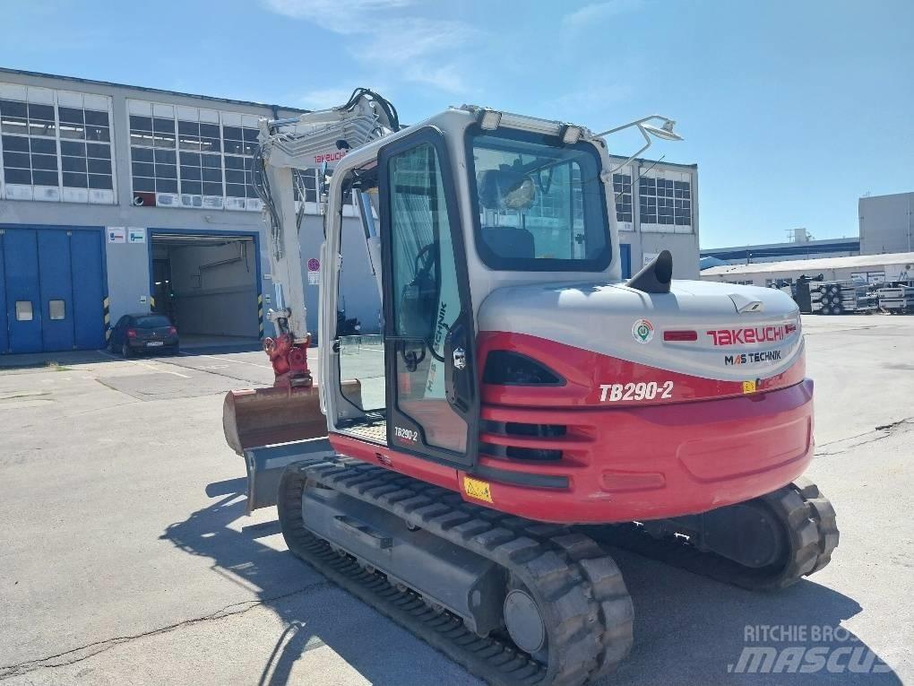 Takeuchi TB290-2 Midigraafmachines 7t - 12t