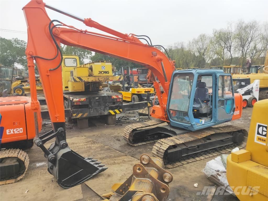 Hitachi EX120 Midigraafmachines 7t - 12t