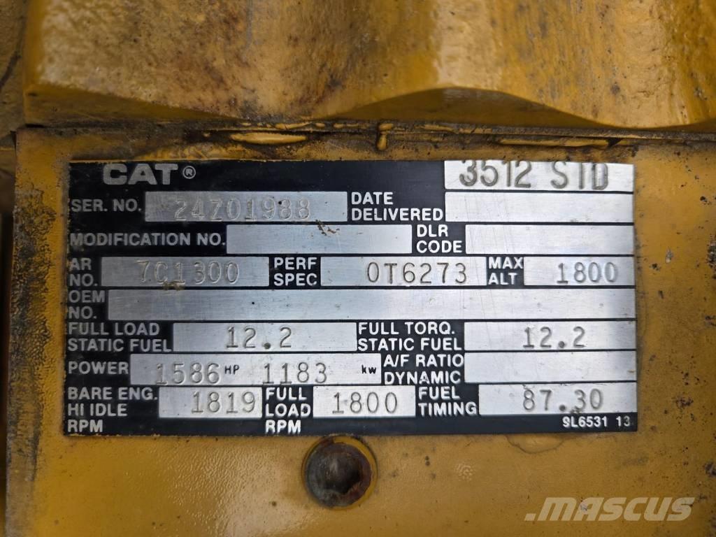 CAT 3512 Diesel generatoren