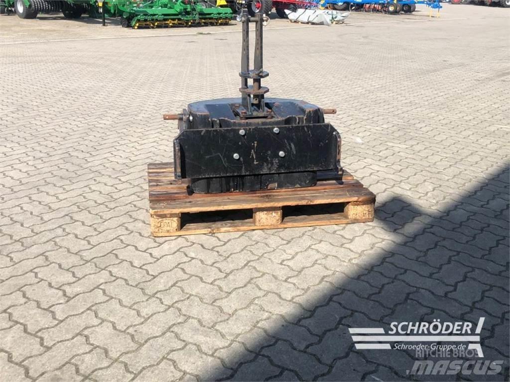  900KG GUSSGEWICHT Overige accessoires voor tractoren