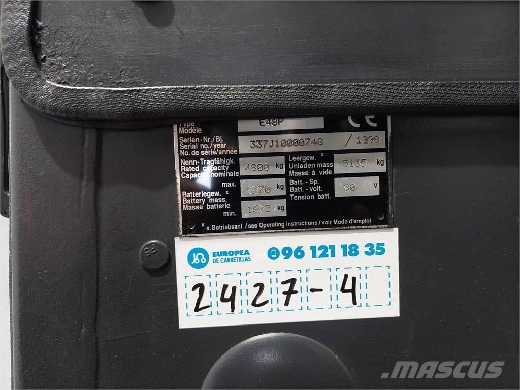 Linde E48P Elektrische heftrucks