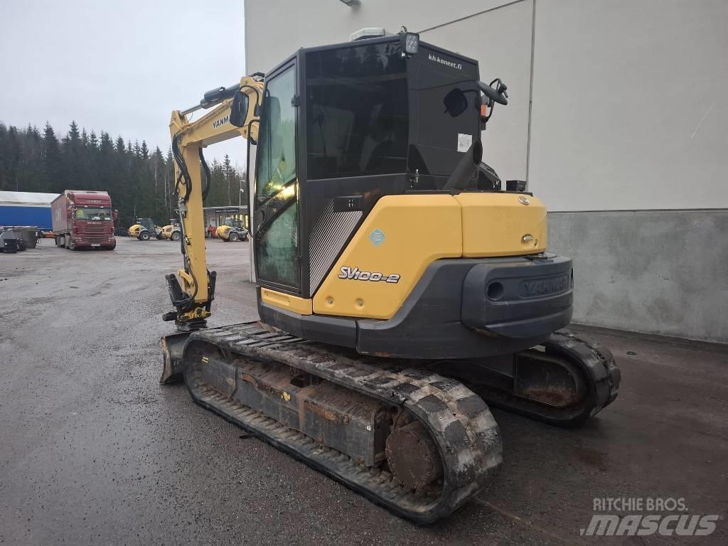 Yanmar SV 100-2A Midigraafmachines 7t - 12t