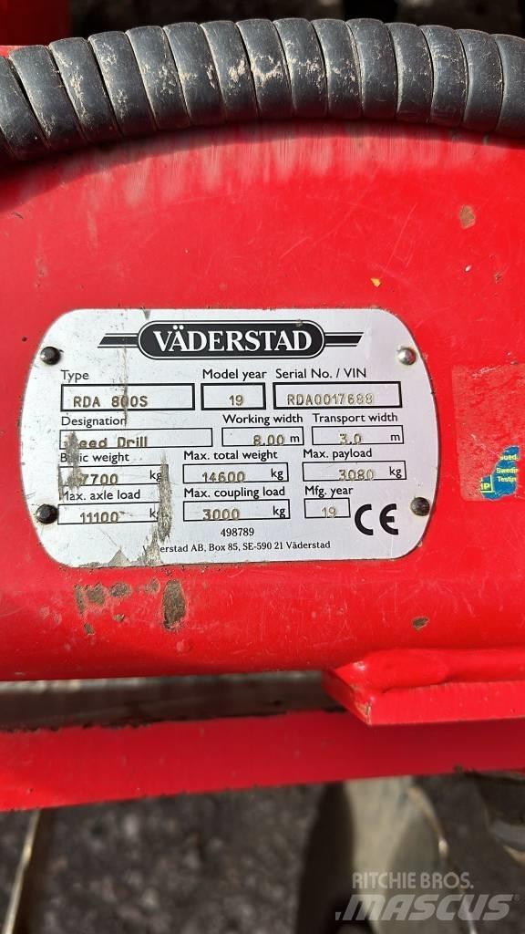 Väderstad RapidA800S Zaaimachines