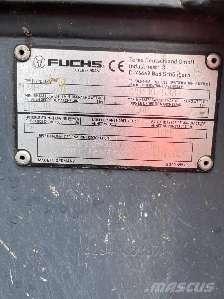 Terex Fuchs MHL320 Laden en Lossen - overige