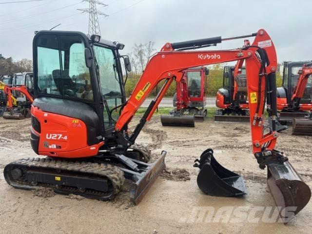 Kubota U 27-4 Minigraafmachines < 7t