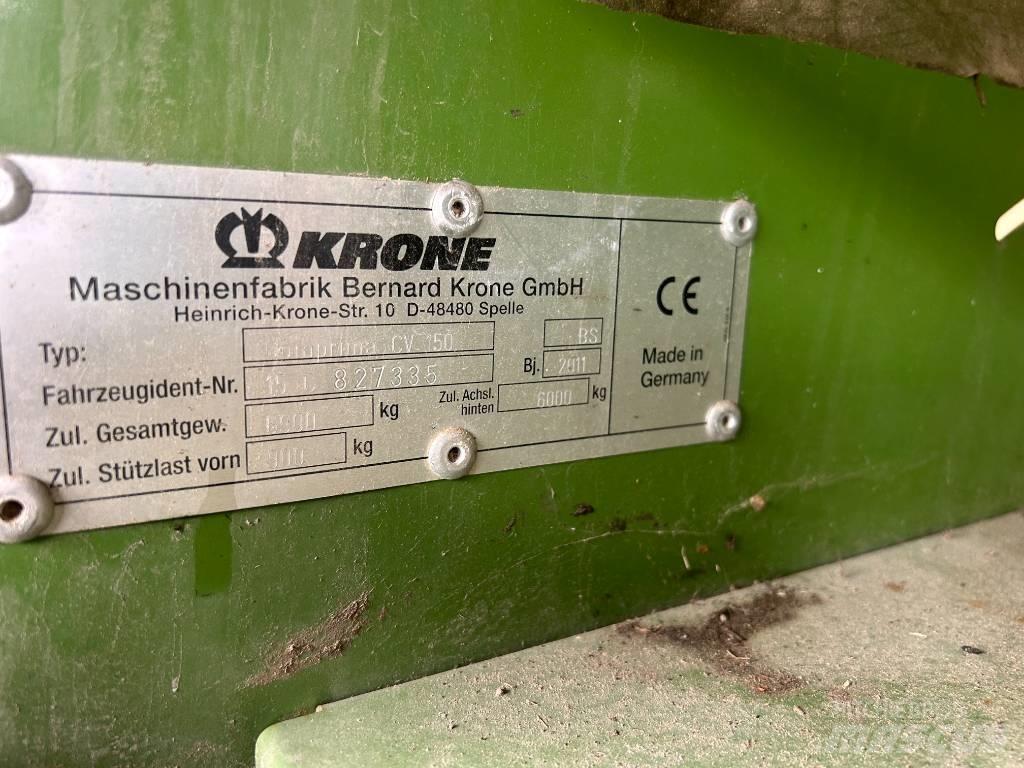 Krone CV150XC Ronde-balenpersen