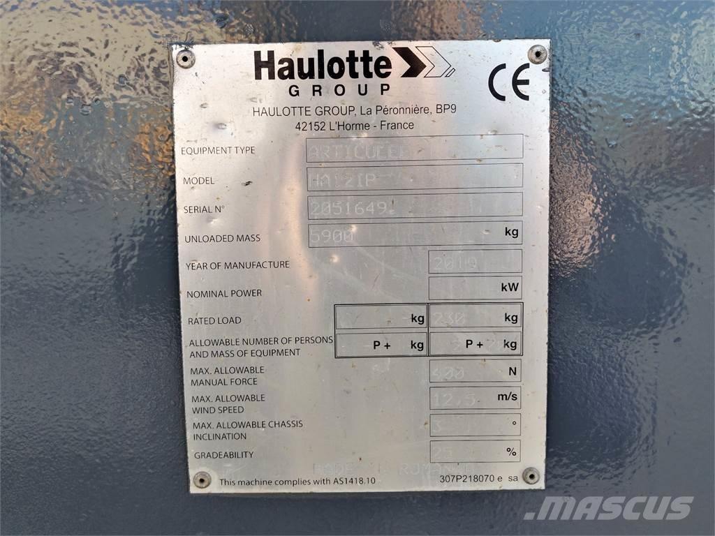 Haulotte HA12IP Knikarmhoogwerkers