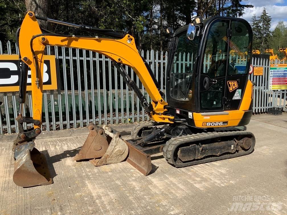 JCB 8026 CTS Minigraafmachines < 7t