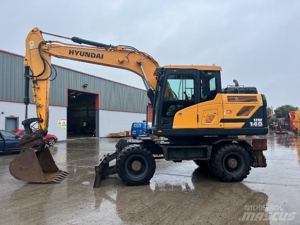 Hyundai HW140 Wielgraafmachines