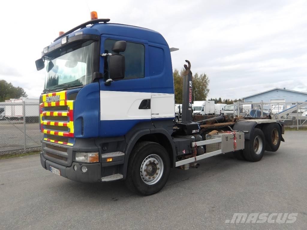 Scania R480 6x2 Vrachtwagen met containersysteem