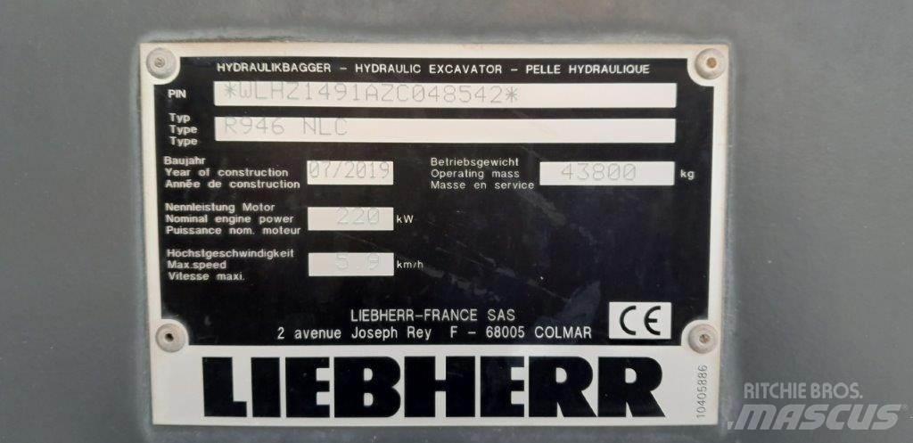 Liebherr R946 Rupsgraafmachines