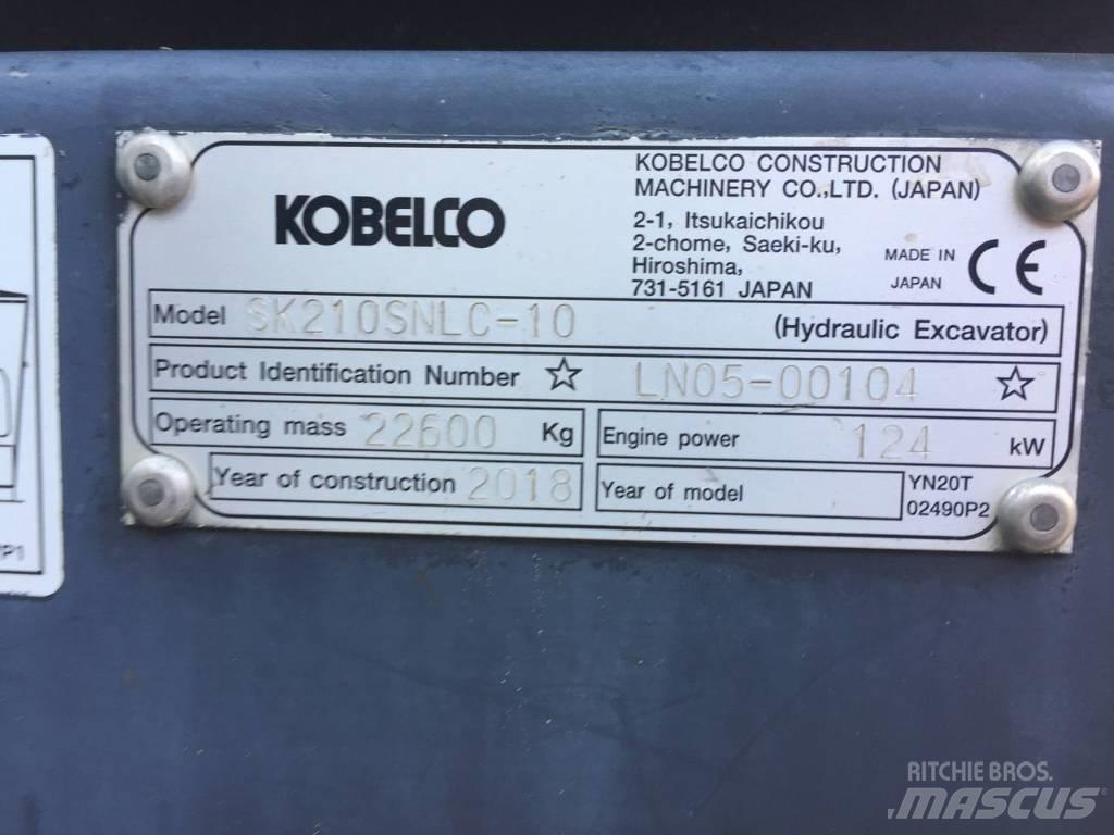 Kobelco SK210NLC Rupsgraafmachines