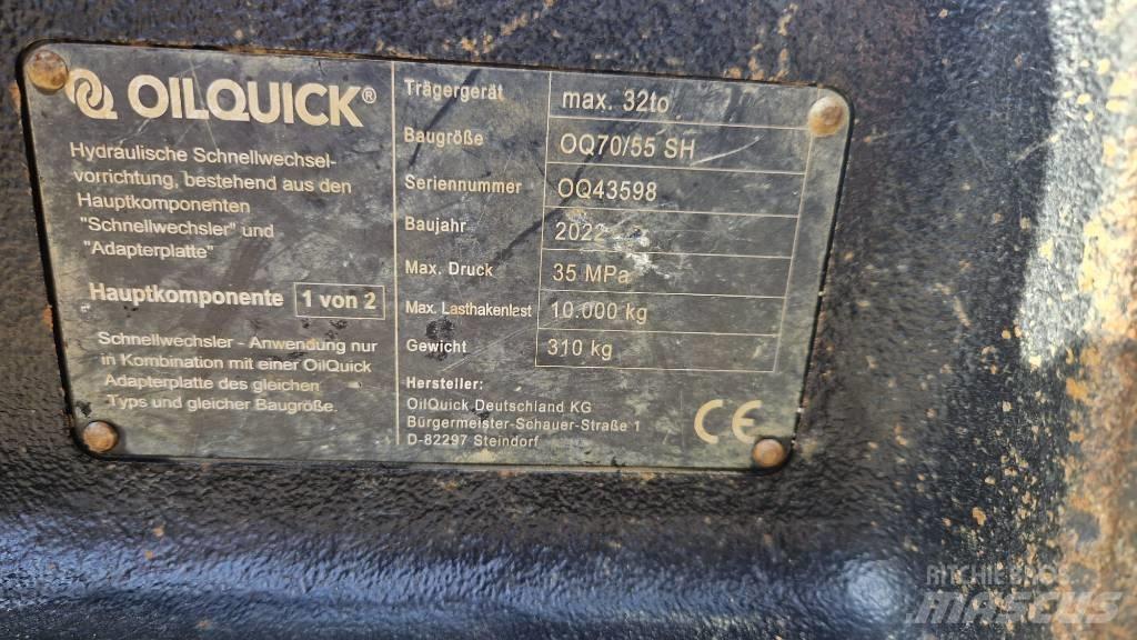 OilQuick OQ70/55 Snelkoppelingen