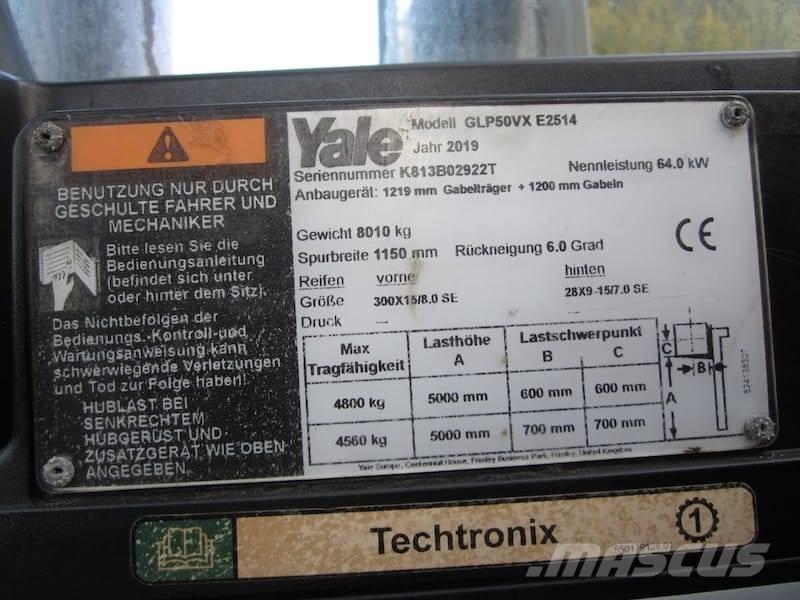 Yale GLP50VX LPG heftrucks