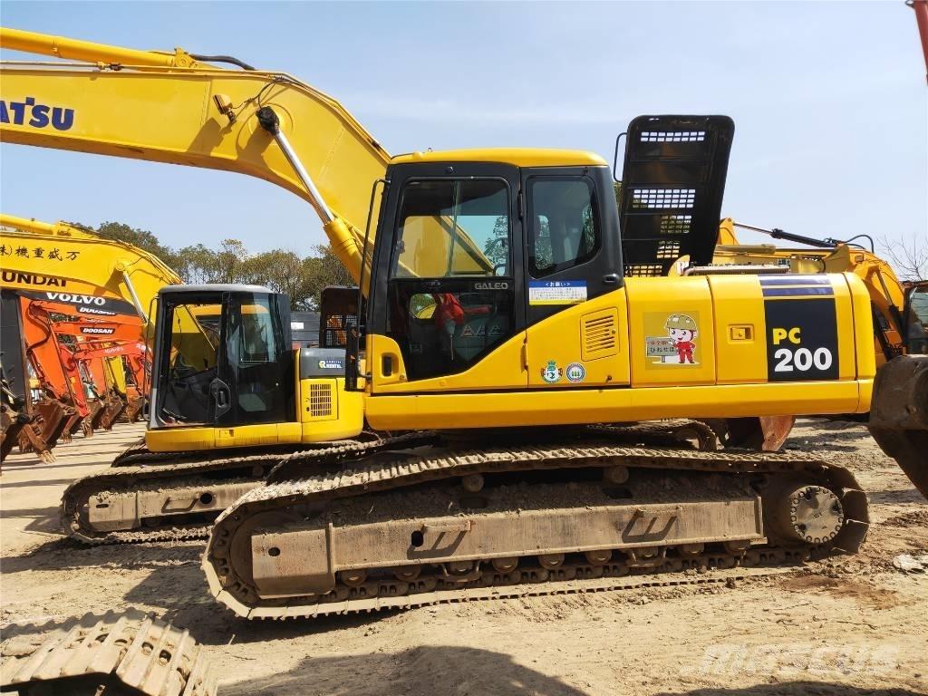 Komatsu PC 200-7 Rupsgraafmachines