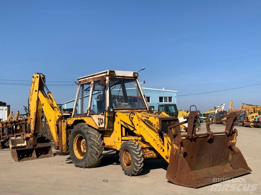 JCB 3 CX Graaf-laadcombinaties