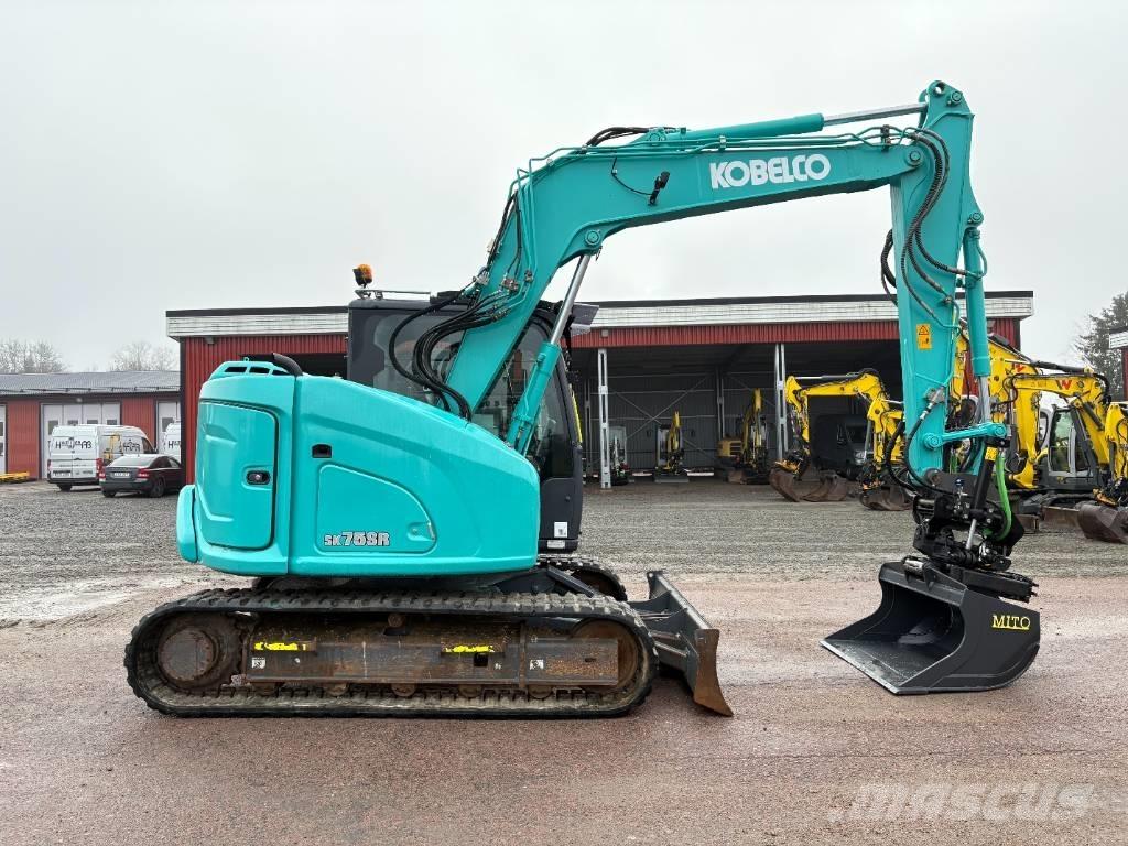 Kobelco SK75SR-7 Midigraafmachines 7t - 12t