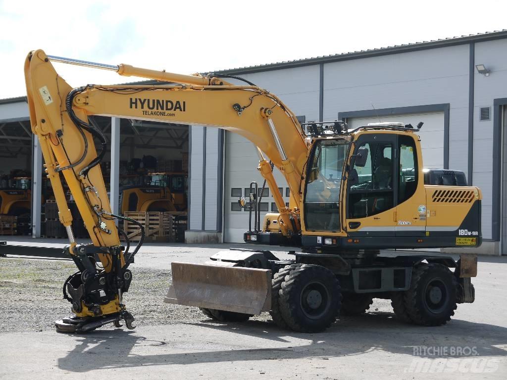 Hyundai R 180 W-9A Wielgraafmachines