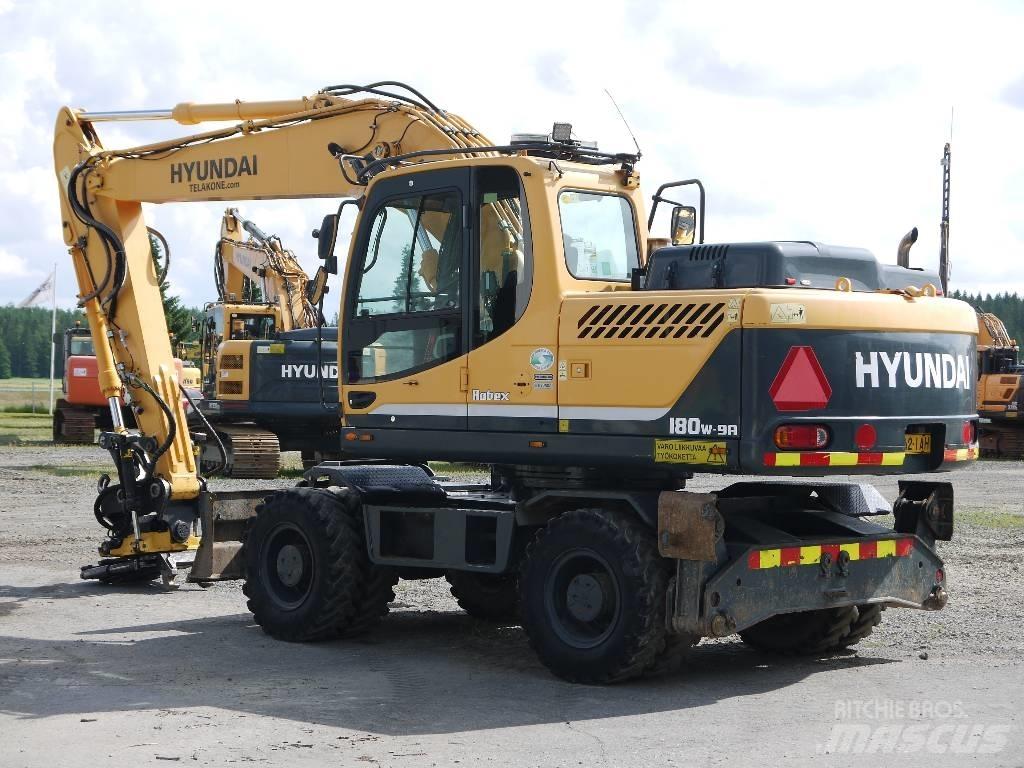 Hyundai R 180 W-9A Wielgraafmachines