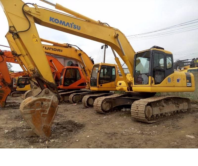 Komatsu pc220-7 Rupsgraafmachines
