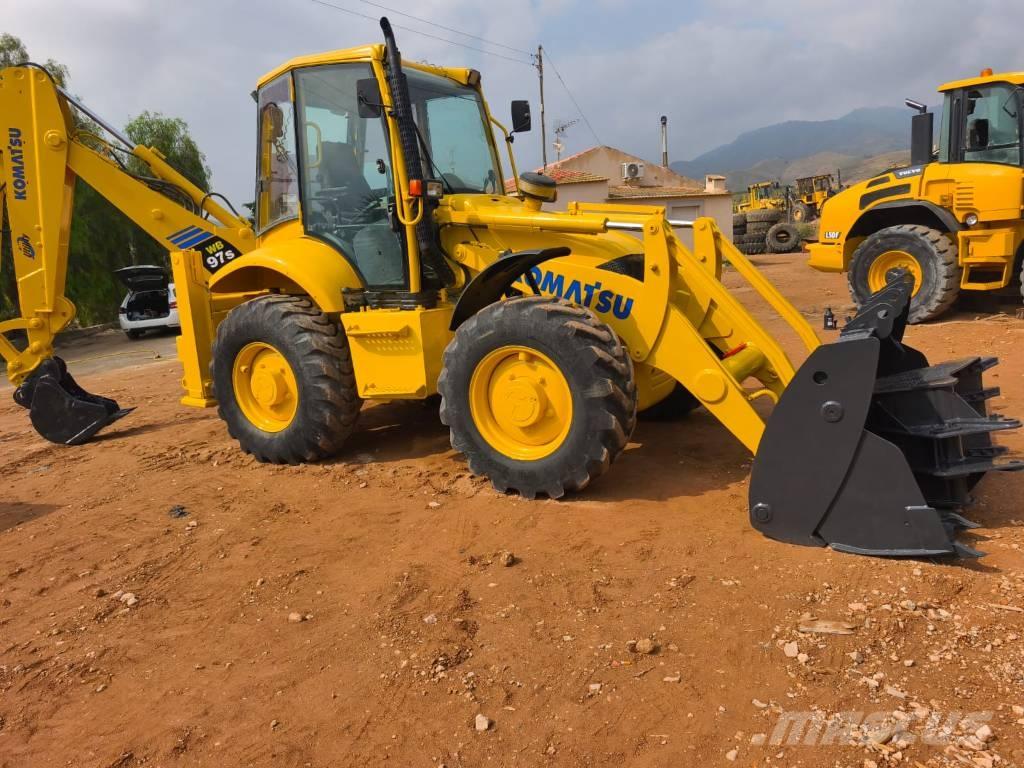 Komatsu WB 97 S-2 Graaf-laadcombinaties