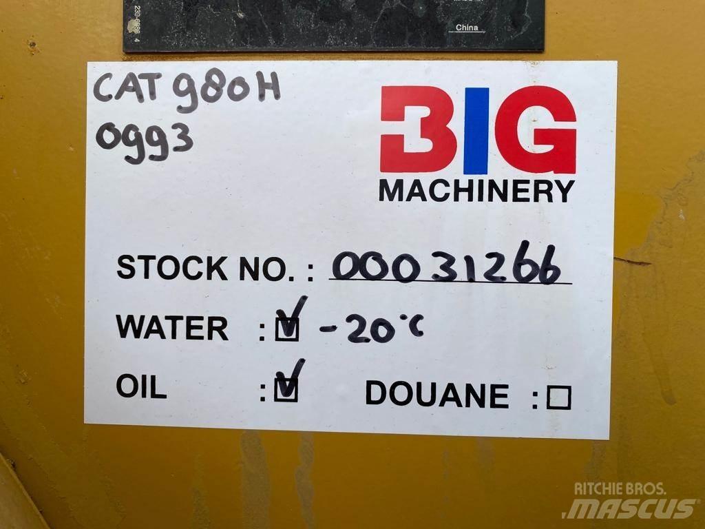 CAT 980H Wielladers