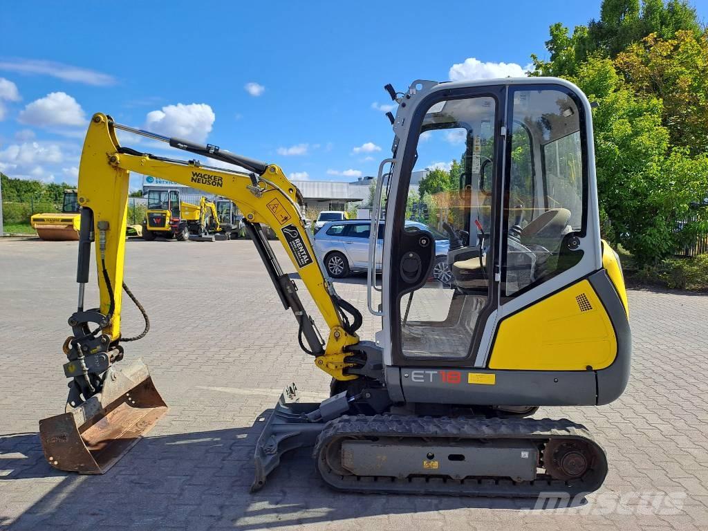 Wacker Neuson ET18 Rupsgraafmachines
