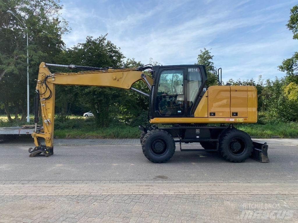 CAT 314 Next gen Wielgraafmachines