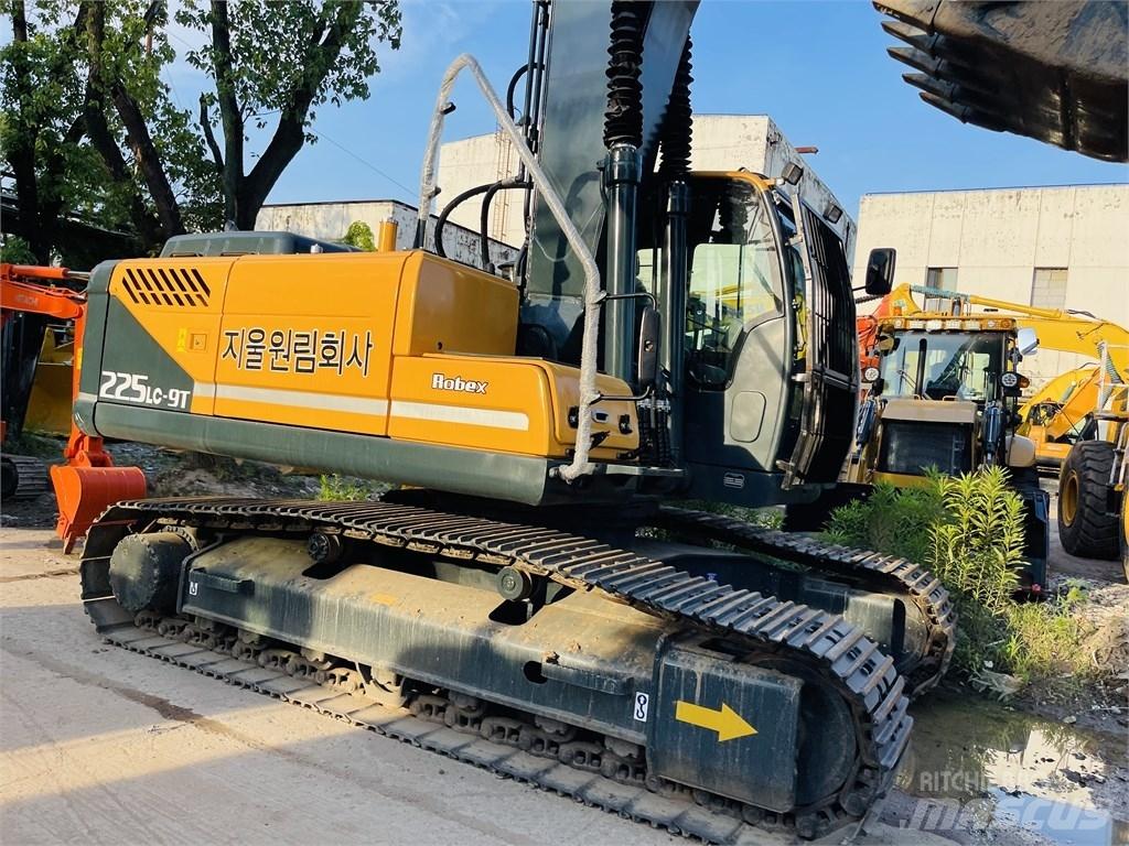 Hyundai 225 lc 9t Rupsgraafmachines