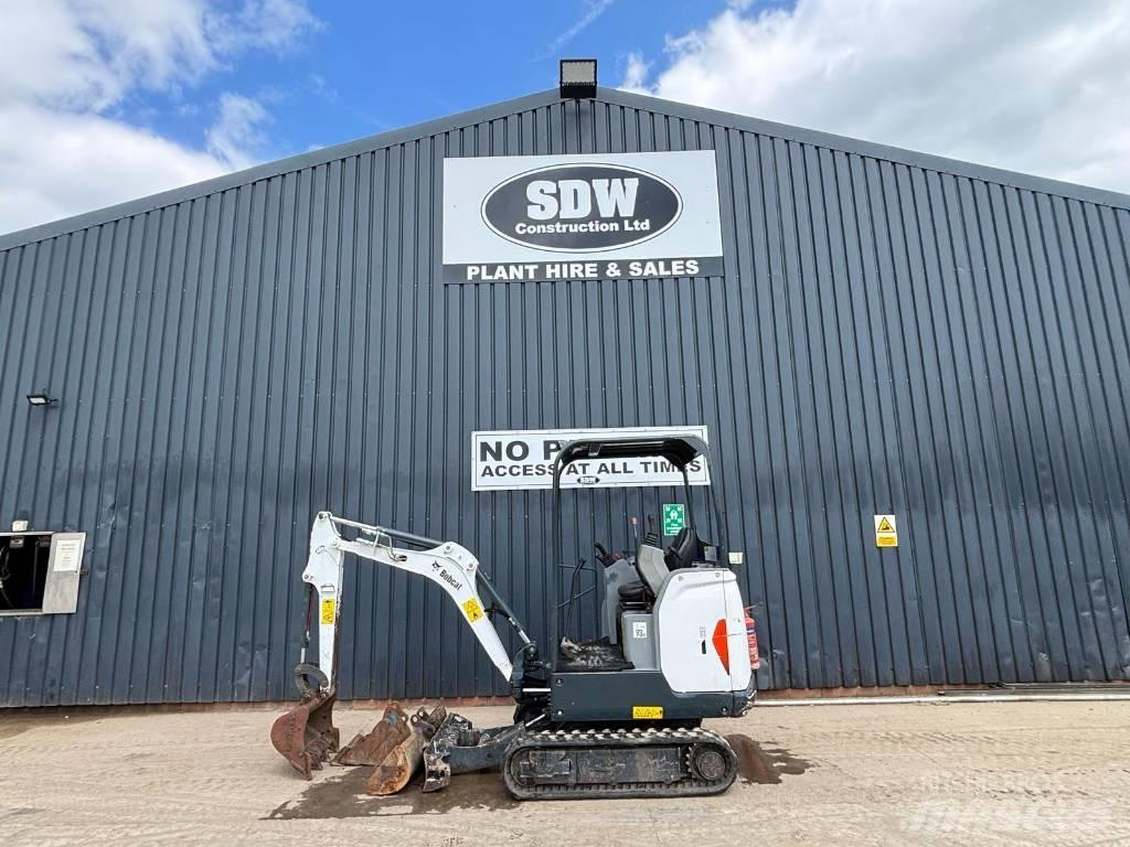 Bobcat E 17 Minigraafmachines < 7t