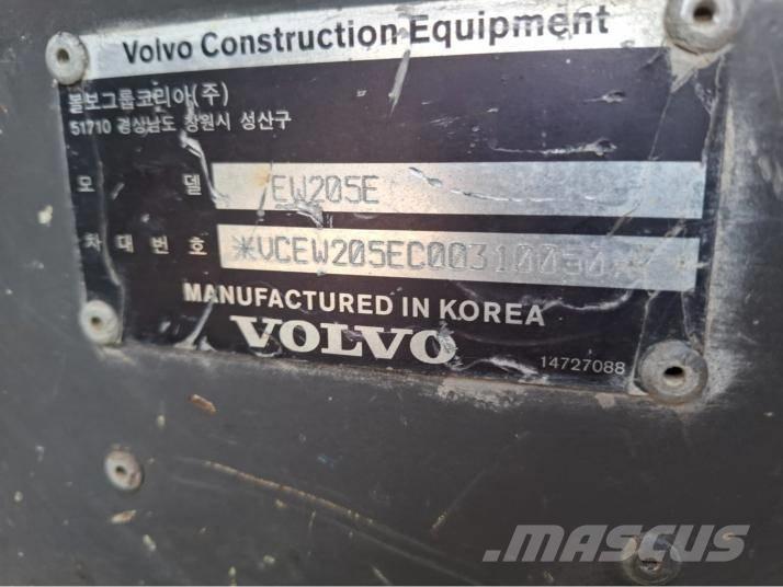 Volvo EW 205E Wielgraafmachines