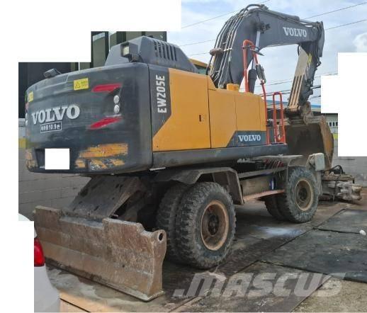 Volvo EW 205E Wielgraafmachines