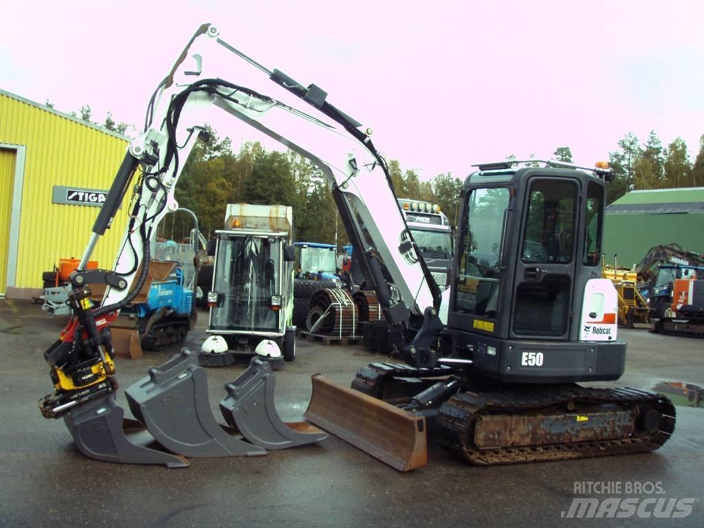 Bobcat E 50 Minigraafmachines < 7t