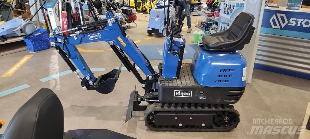  Scheppach Exc815 Minigraafmachines < 7t