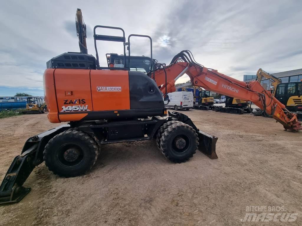 Hitachi ZX145W Wielgraafmachines