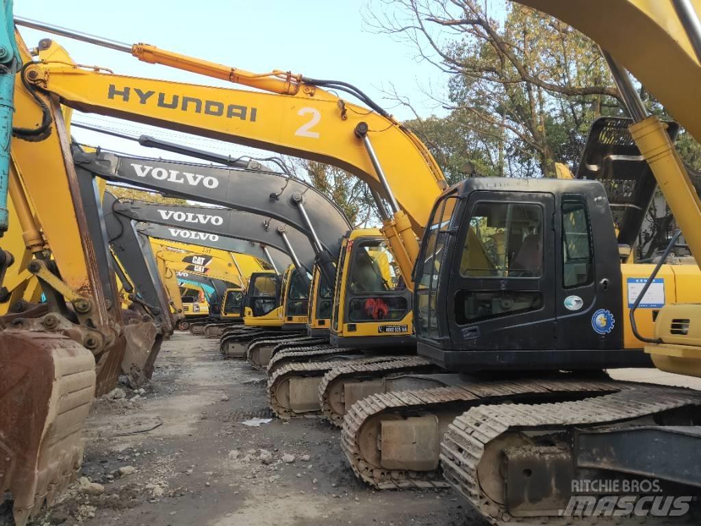 Hyundai R215-7 Rupsgraafmachines