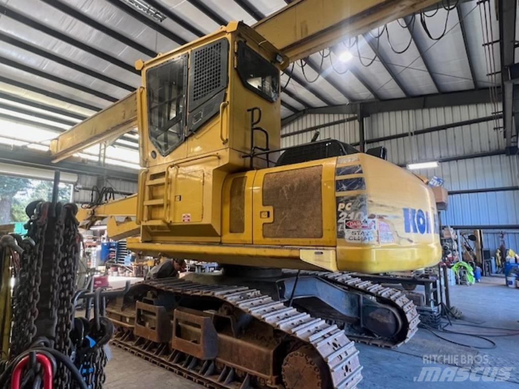 Komatsu PC210LL-10 Boomstamladers