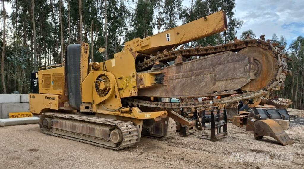 Vermeer T850 Sleuvengravers
