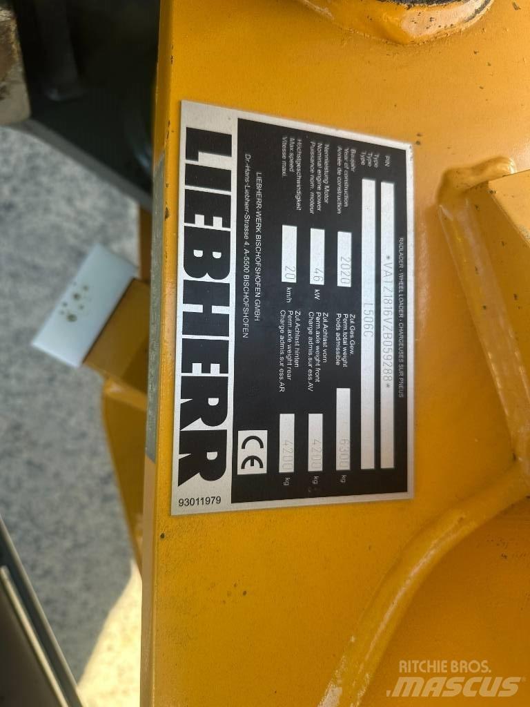 Liebherr L 506 Wielladers