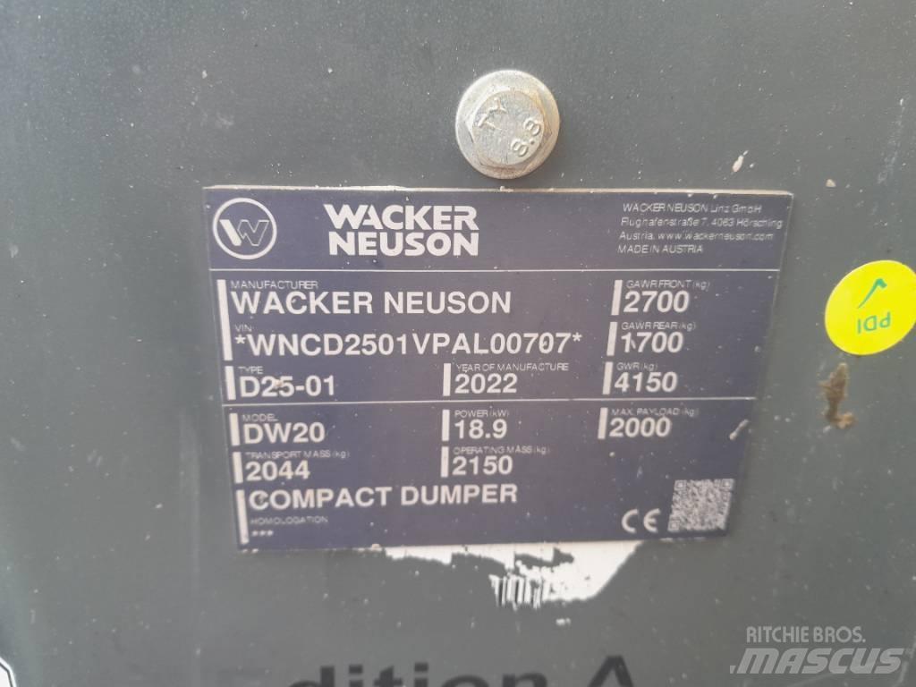 Wacker Neuson DW 20 Mini Dumpers