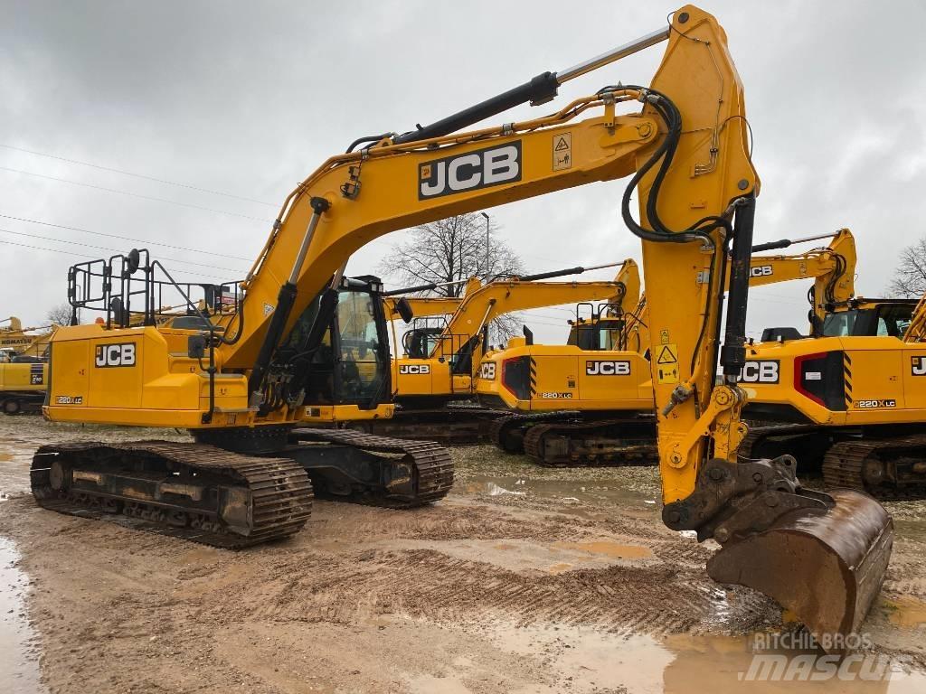 JCB 220 XL Rupsgraafmachines